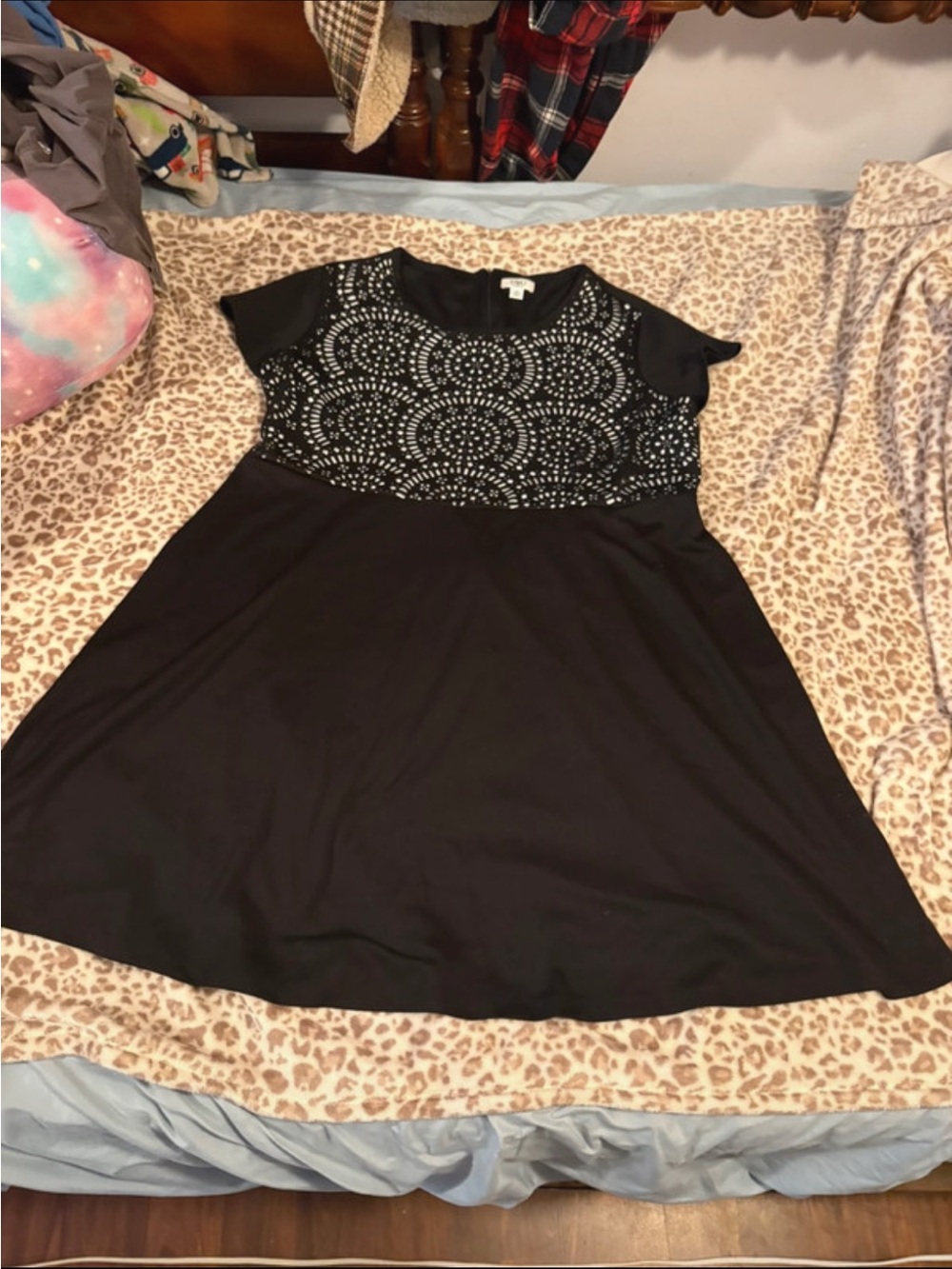 Cato Woman Black Mini Dress Size 24w